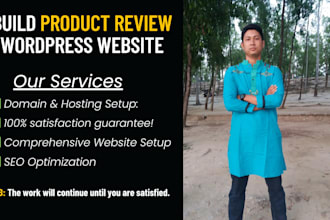 build wordpress product review affiliate website