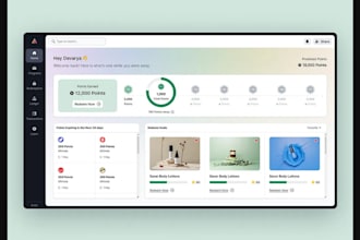 build reward base app, gamification app, loyalty app, discount app development