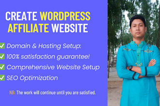create wordpress affiliate website for product review