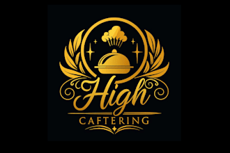 create luxury hotel and restaurant logo