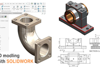 creative solidworks 3d models for engineering projects