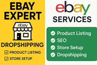 be your expert ebay VA for listing, SEO and store setup