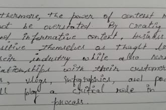 write gracefully documents handwritten notes and study notes