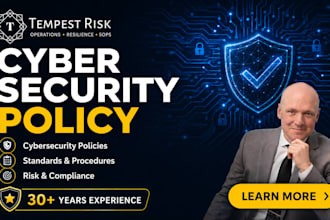 write customized information and cyber security policies