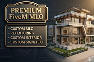 custom fivem mlo interiors, textures, and custom shells
