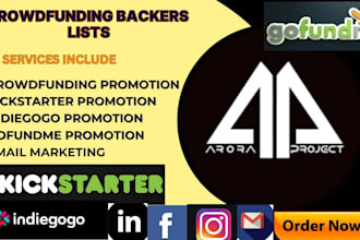 build a guaranteed backers list for your crowdfunding campaign