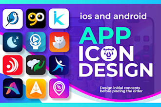 do ios 18 app icon design and android icons