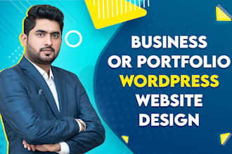design or redesign wordpress elementor website portfolio business