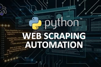 do web scraping in python