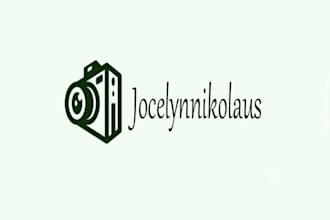 create a professional super minimal business camera logo