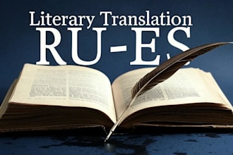 do pro literary translation spanish to russian and back