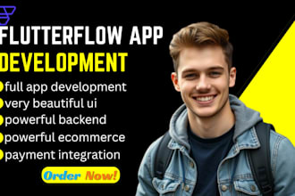 develop flutterflow app mobile app development ios flutter app firebase kotlin
