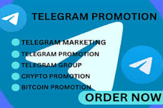 do crypto telegram promotion, crypto promotion, nft, crypto telegram marketing