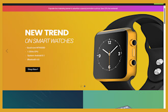 design smart watch shopify store luxurious watch website wrist watch store