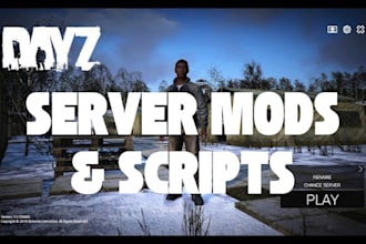 make a console dayz server with custom mods and scripts