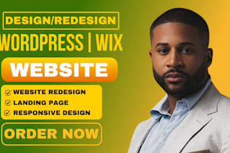 do pressure washing, christmas lighting, lawn care website in wix or wordpress