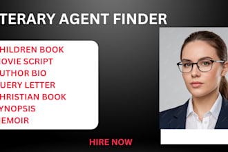 find active literary agent for your screenplay feature film movie script tv plot