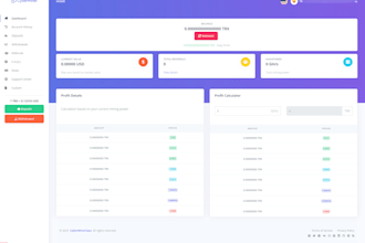 build a crypto investment website