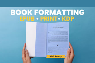 format your book for amazon KDP, epub, and print using atticus