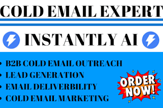 setup instantly ai cold email campaigns for deliverability and conversions