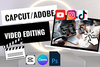 use capcut to edit, youtube videos, video courses, instagram reels, tiktoks