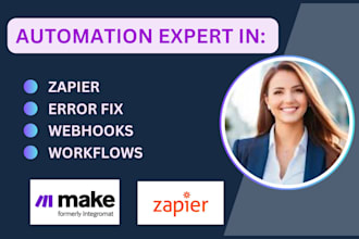 do make formerly integromat and zapier automation setup