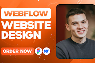 design or develop a modern responsive webflow website