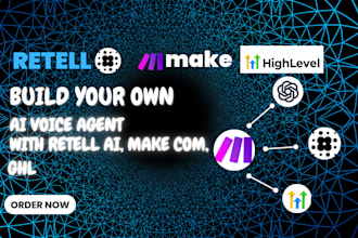 build ai voice agent using retell connect make com integration