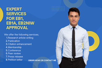 write and publish peer reviewed articles for eb1, eb1a visa, eb2niw