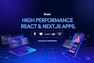 build high performance react nextjs apps using bolt, lovable, v0, cursor ai