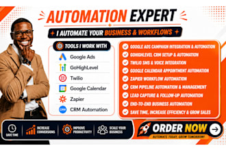 integrate ads gohighlevel twilio google calendar zapier crm leads automation