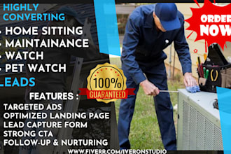 generate house watch caretaking management pet sitting leads sales funnel