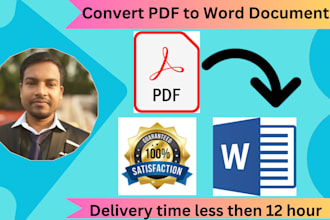 do convert PDF to word or word to PDF