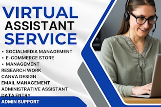 be your virtual assistance, ecommerce manager, etsy, shopify, stan store gumroad