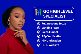 design gohighlevel salesfunnel website ghl sales page course creator 360 ghl a2p