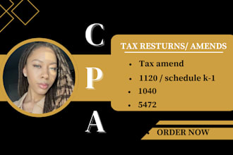 us tax filing tax return 5472 and 1120 tax preparation tax amends 1040
