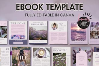 canva ebook design ebook cover canva workbook canva cover page pdf workbook