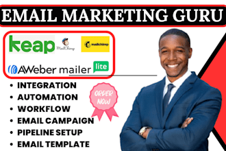 do accumbamail drip campaign aweber keap mailchimp mailerlite email automation