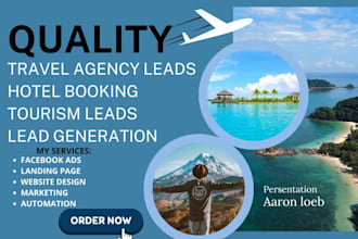 generate travel agency leads travel vacation leads travel leads tourism leads
