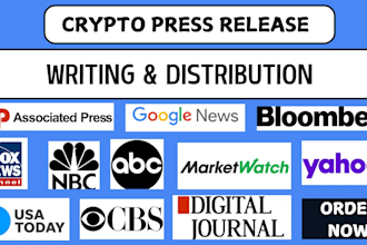 do crypto press release writing submit press release press release distribution