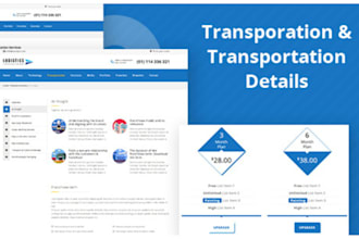 design medical website medical transportation nemt website
