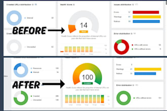 fix semrush, ahrefs site audit error and issue