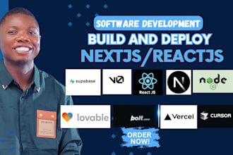 build fix deploy ai software dev saas web apps react nextjs stripe lovable ai