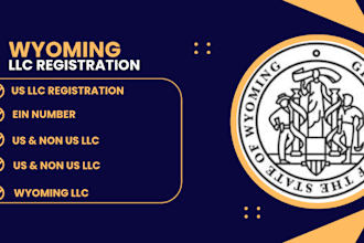register wyoming llc, delaware US llc registration,  obtain ein for non resident