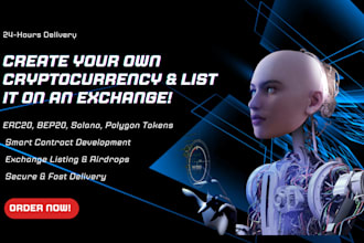 create your own cryptocurrency and list it on an exchange