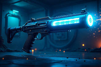 design unique weapons illustrations
