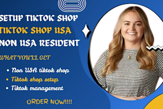 setup tiktok shop USA tiktok shop tiktok shop setup for non USA resident