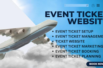 design ticket website event ticket website event website ticket website