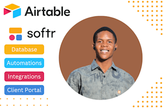 be your expert softr developer for web apps, airtable database and automations