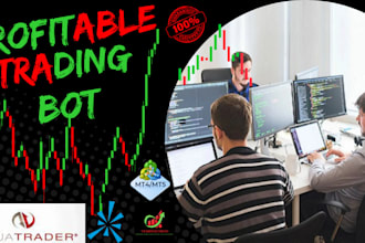 develop trading bot for ninjatrader, trading view, mt4,5 thinkorswim ib tws